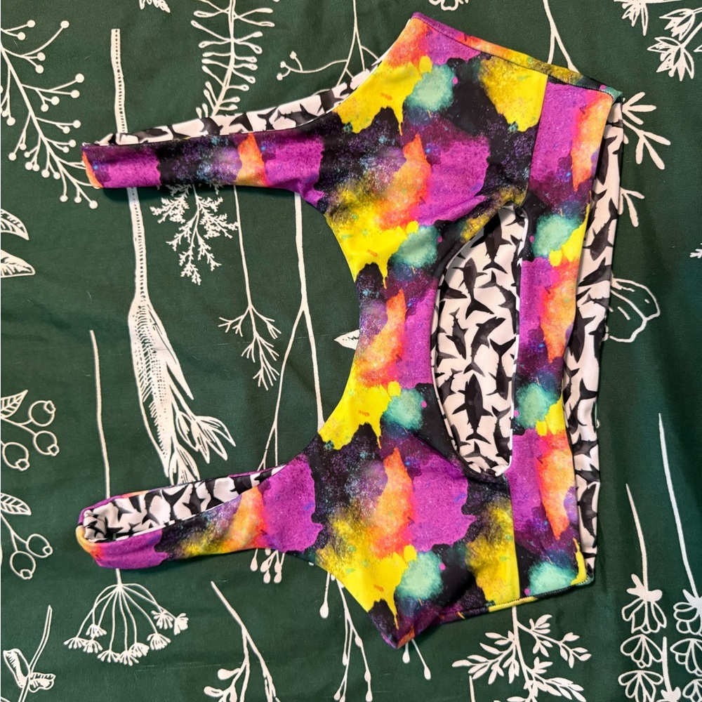 Moana Bikini Purple and Yellow Swimwear